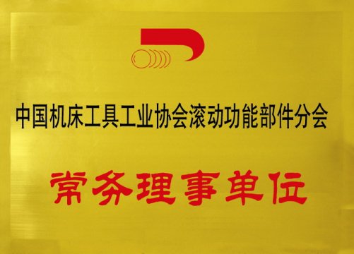 中国机床工具工业协会滚动功能部件分会常务理事单位